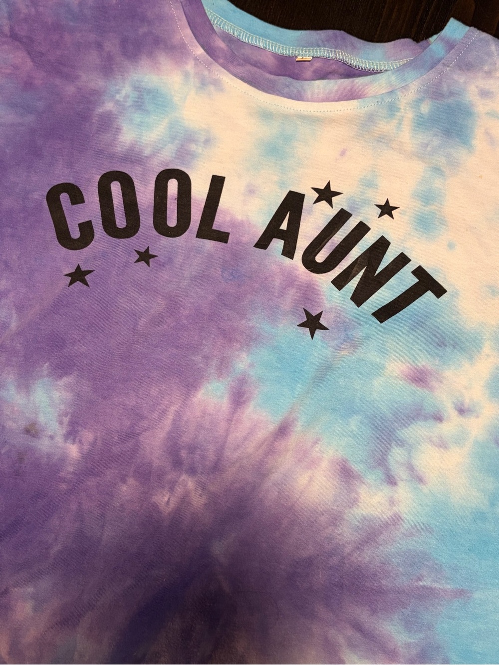 Cool Aunt Tye Dye T-Shirt - Picture 3 of 7